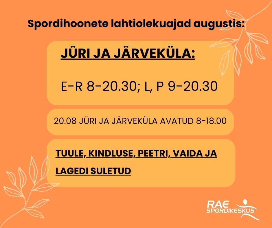 copy of copy of spordihooned suvel fb 1080 x 1080 Rae spordikeskus