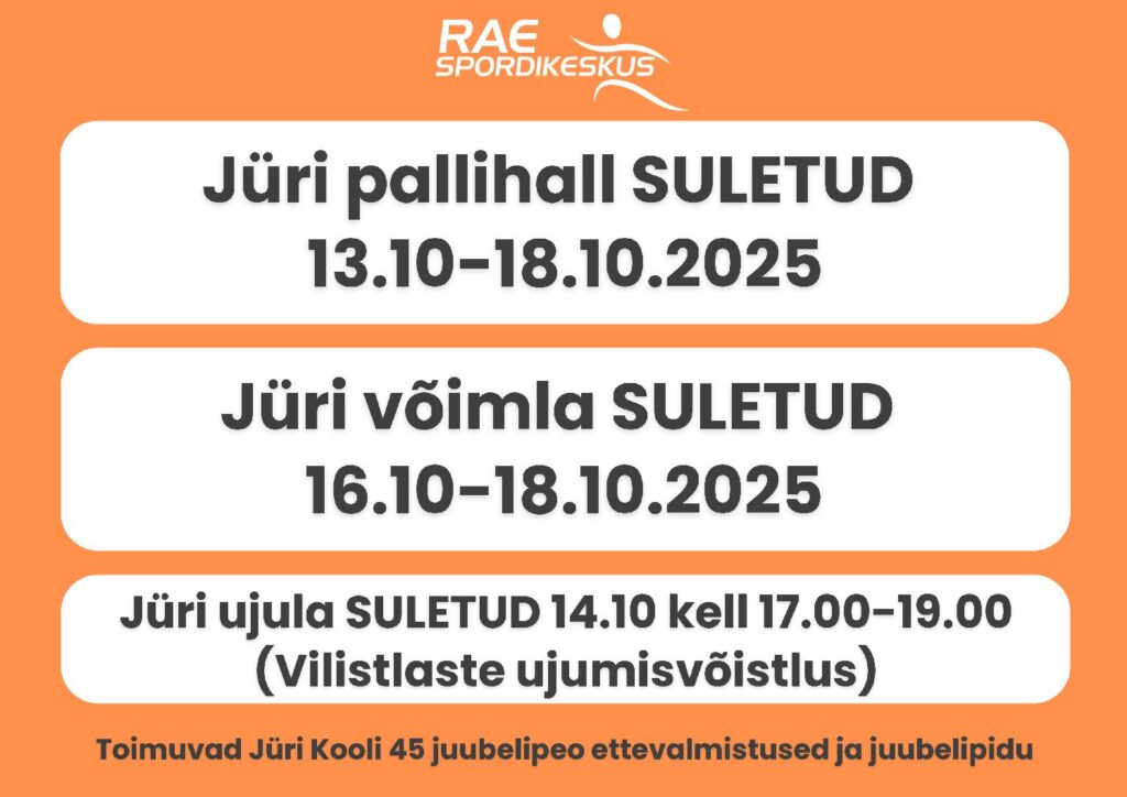 juri 2 2 1 pdf Rae spordikeskus