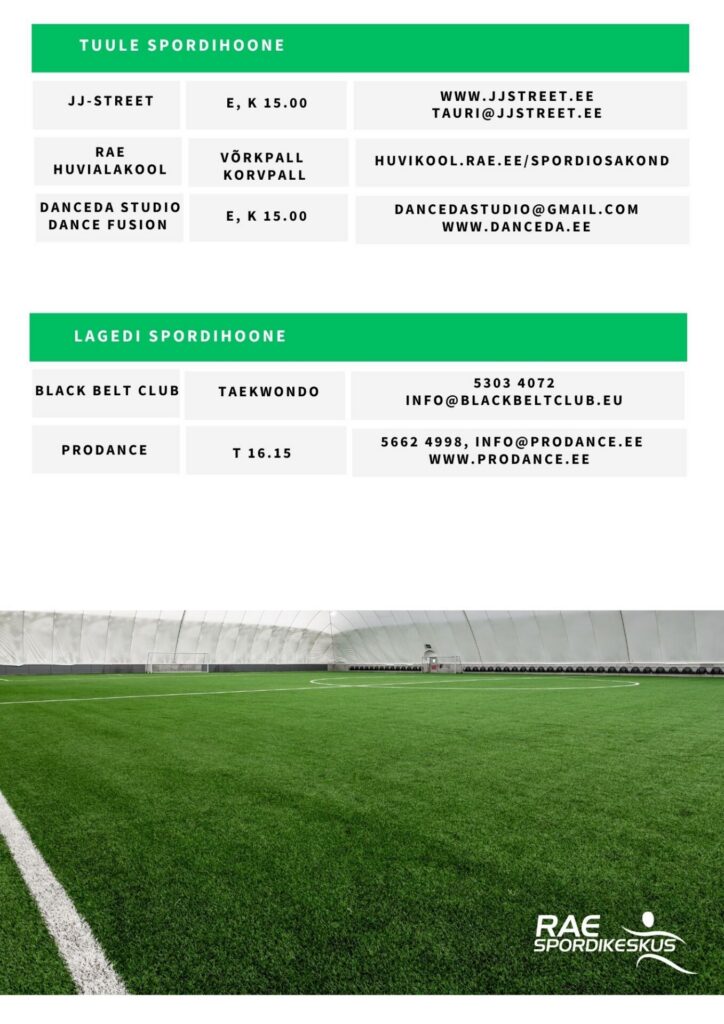 lapsed 2 2 Rae spordikeskus