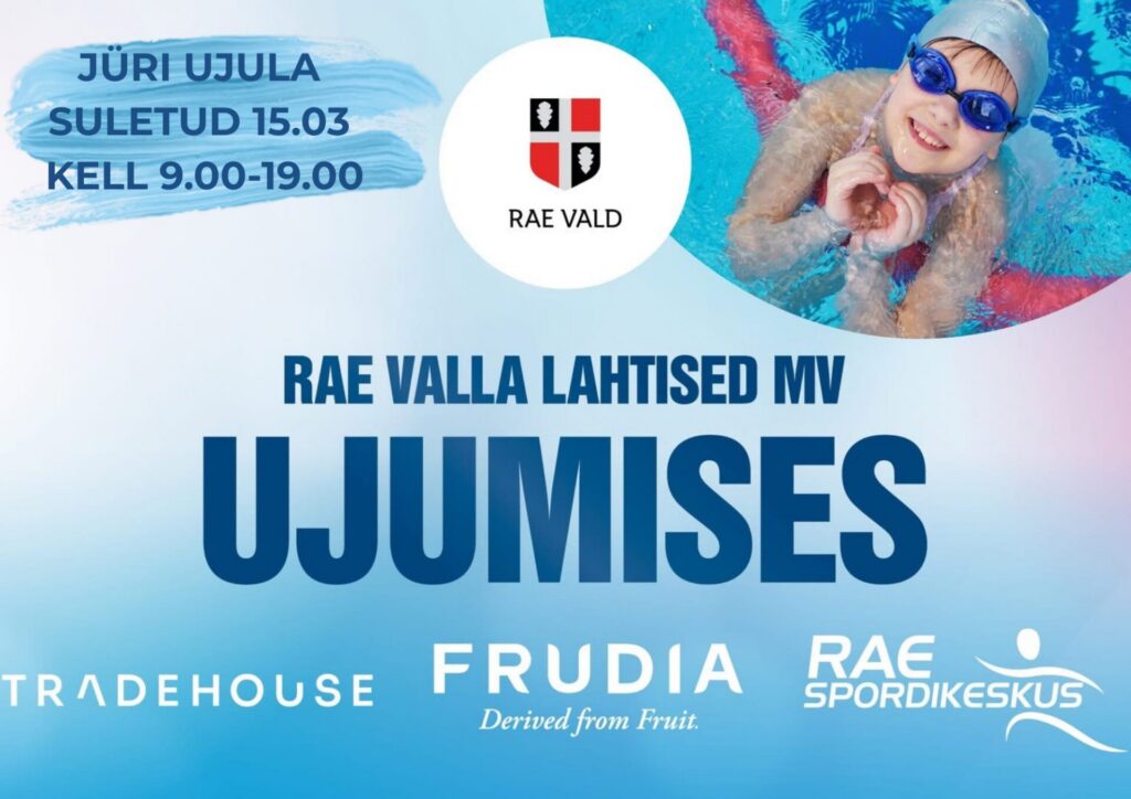 Rae valla lahtised MV ujumises 15.03.2026 1 Rae Spordikeskus ujumise mv Rae spordikeskus